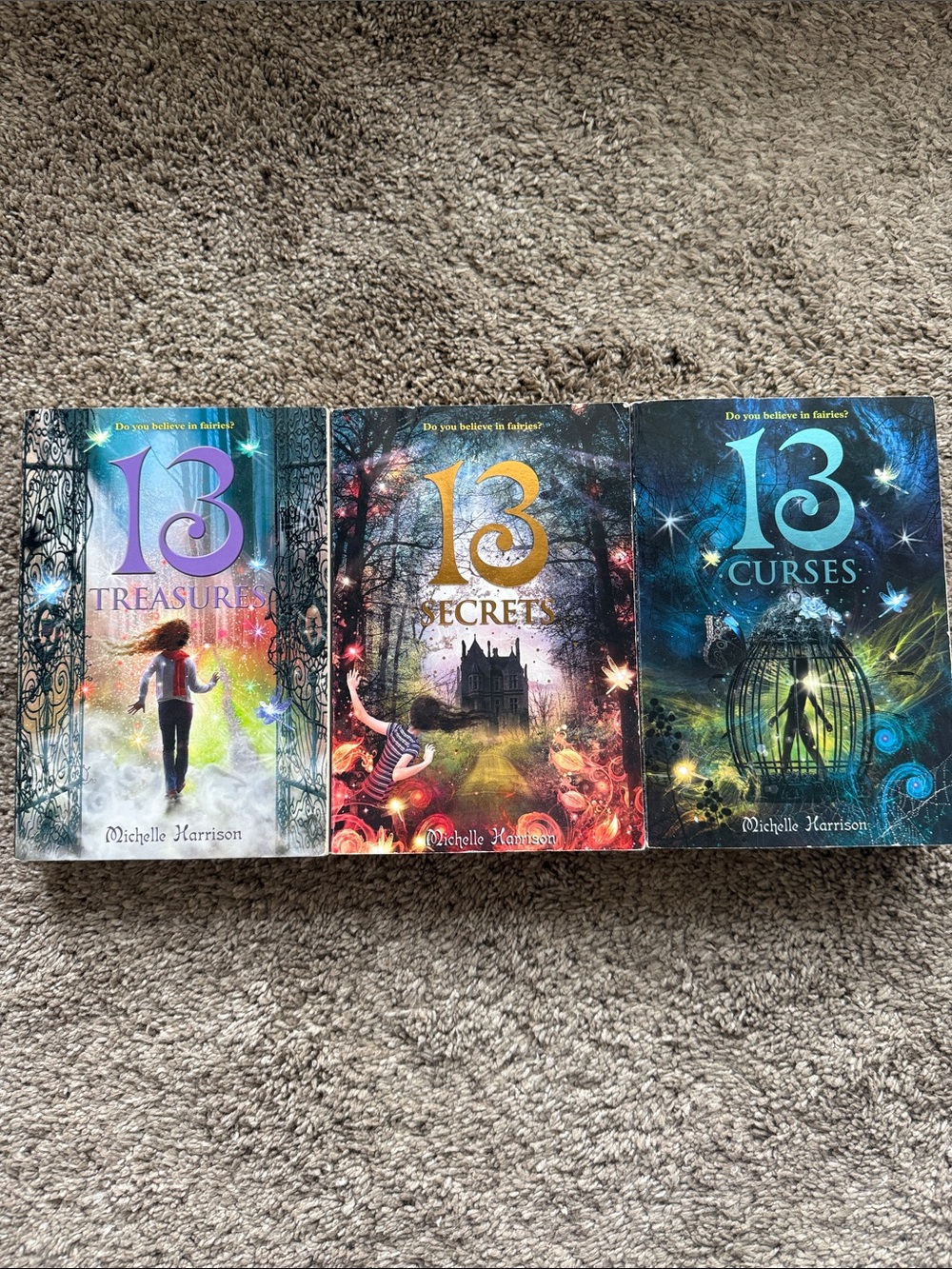 13 Treasures / 13 Secrets / 13 Curses Book Set by Michelle Harrison - Multi